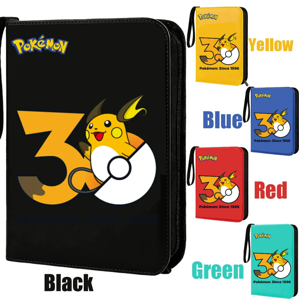 Pokemon 30th Anniversary 400 Zipper Album Card Storage Book