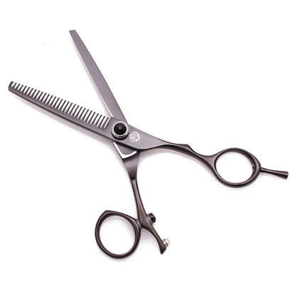 Professional Hairdressing Scissors 5.5" 6" Purple Dragon JP 440C Swivel Thumb Hair Cutting Scissors Barber Thinning Shears Z9019