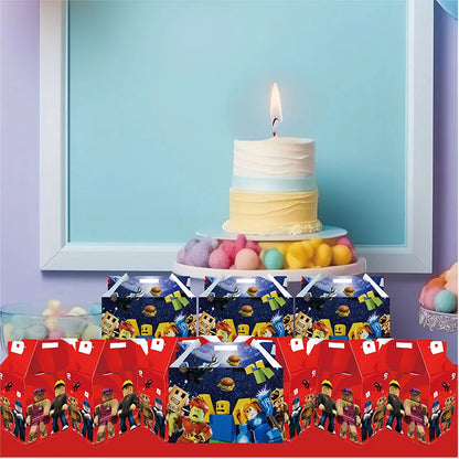 Robot Game Party Favor Gift Boxes 🎮🤖