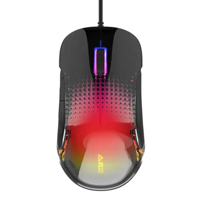 Ajazz AJ358 Wired Gaming Mouse Gift Ergonomic design universal mouse PMW3325 Engine Linear design Cool lighting system