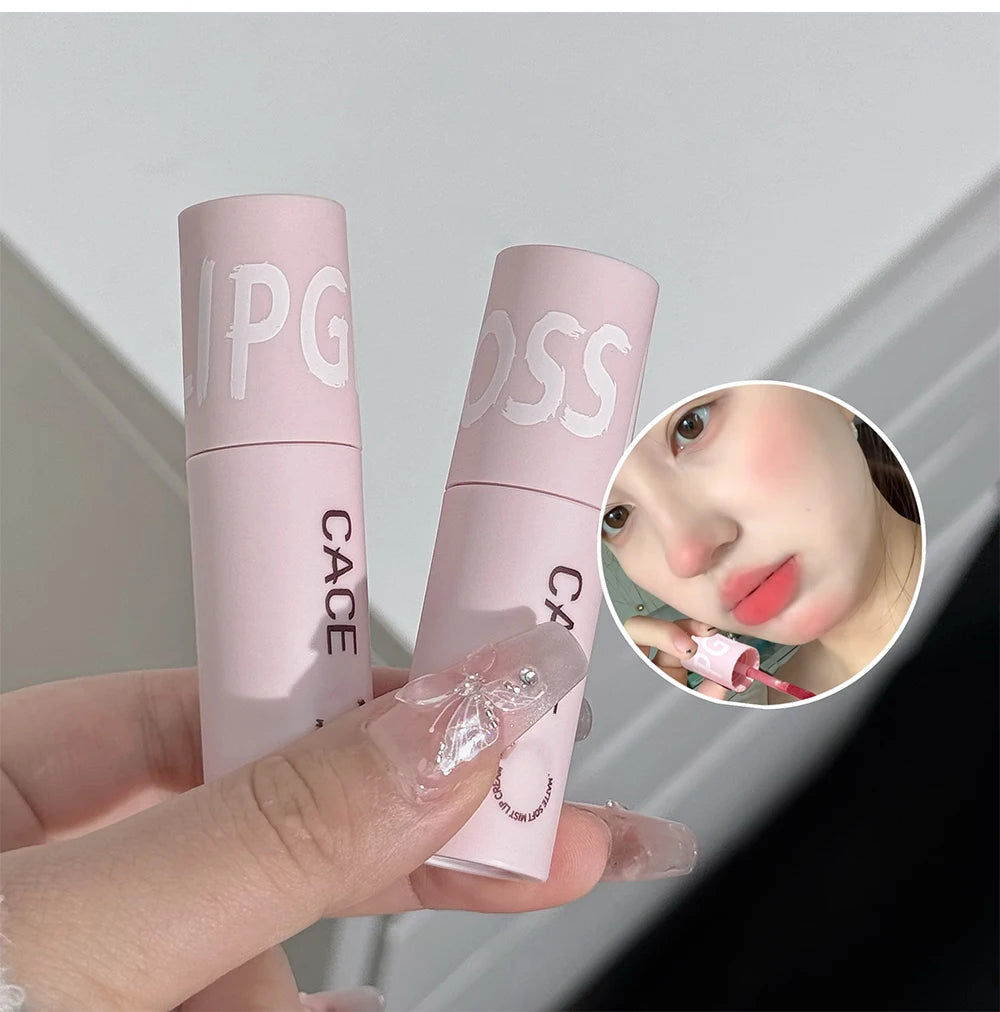 Velvet Nude Liquid Lip Gloss.