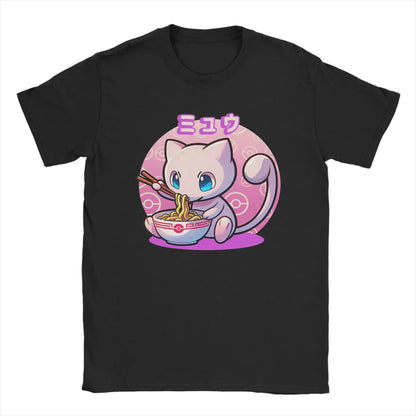 Pokemon T-shirt Men's Pure Cotton Casual T-shirt Round Neck T-shirt Short Sleeve Clothing Summer Sports Casual Half Sleeve Top