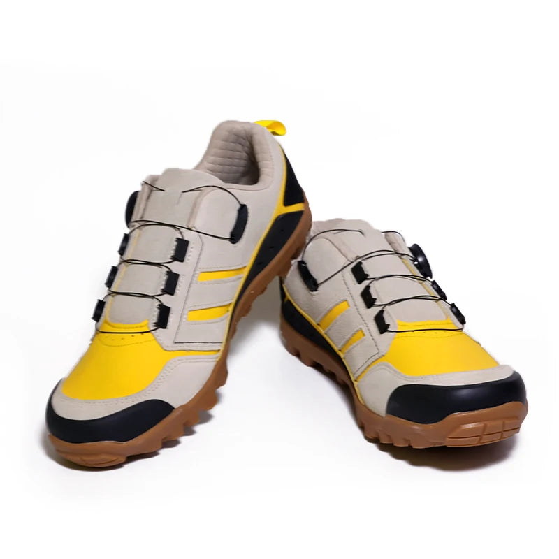 MTB-199 XC/Trail/MTB Cycling Shoes (Tênis Masculino) - Men's Gravel Road Bicycle Sneakers, SPD Cleats System for MTB Shoes