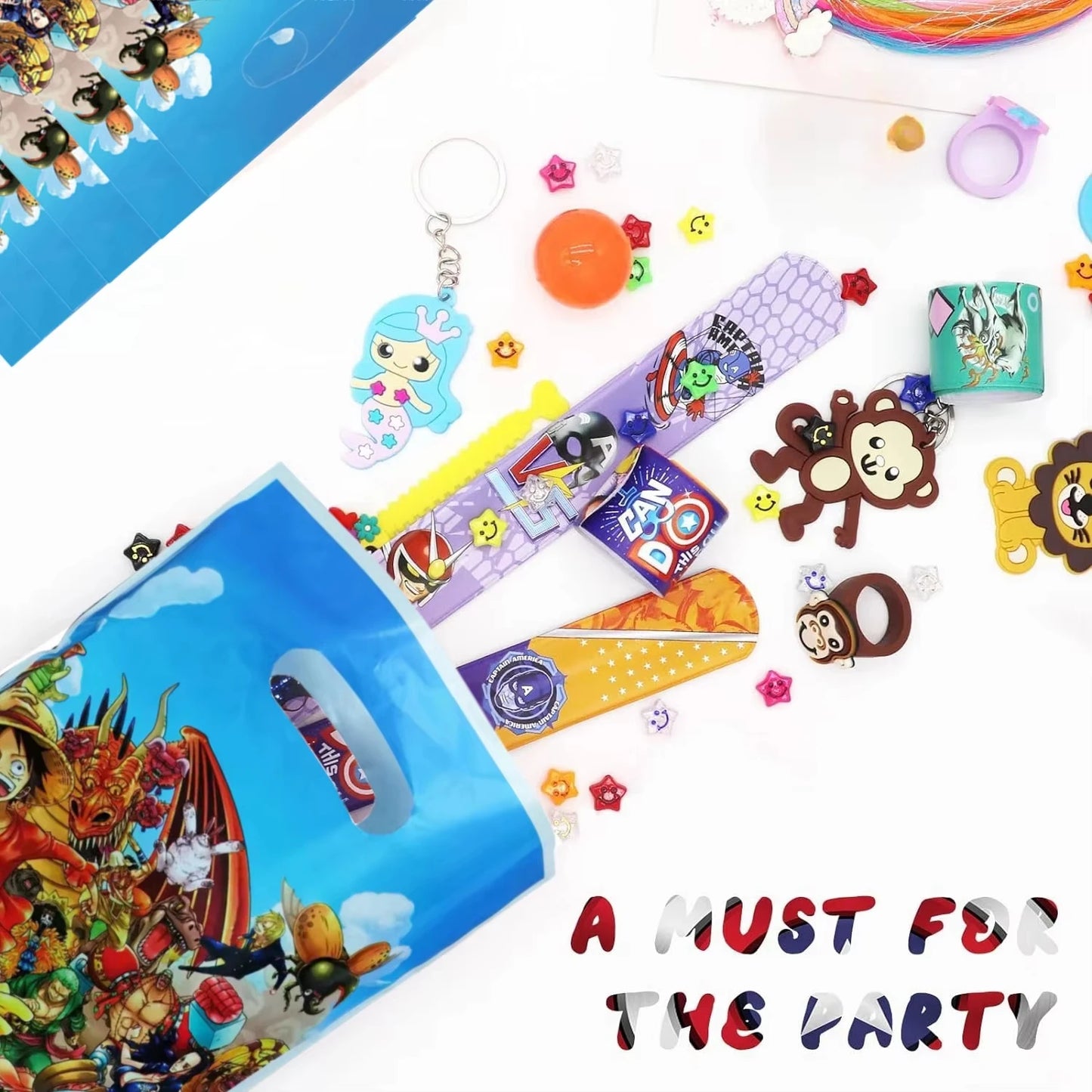 One Piece Party Gift Bags – Kids Birthday Favors 🎉🏴‍☠️