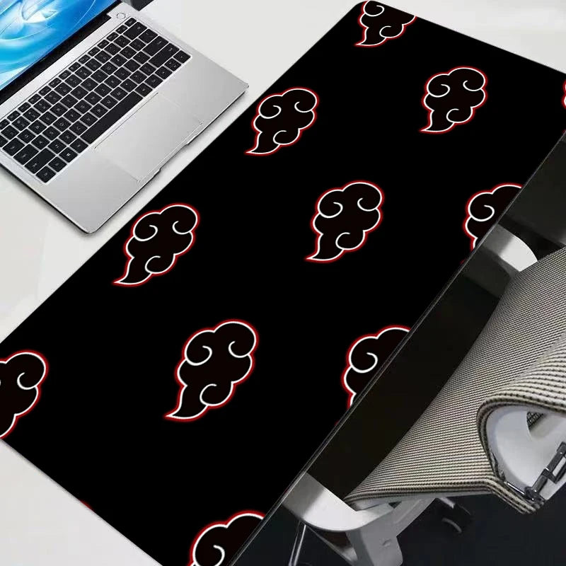 Naruto Pain Akatsuki XXL Gaming Mouse Pad: Minimalist Noir Anime Desk Mat