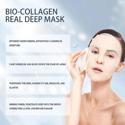 Eelhoe Bio-Collagen Real Deep Mask: Overnight Hydrating & Pore Refining Treatment