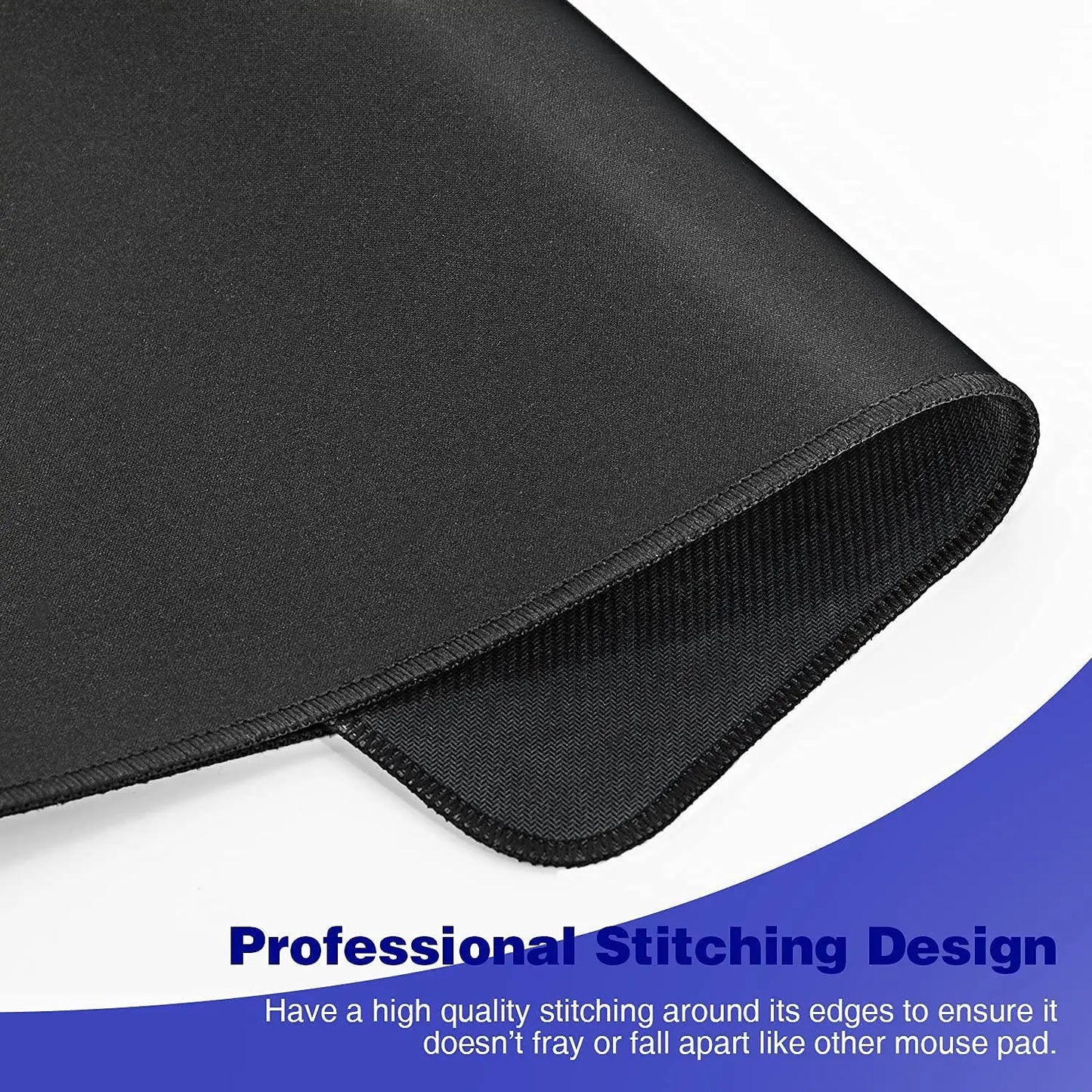 XXL Black Gaming Mouse Pad Desk Mat for Keyboard & Mouse