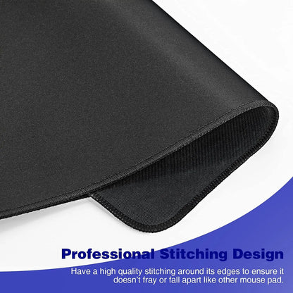 XXL Black Gaming Mouse Pad Desk Mat for Keyboard & Mouse