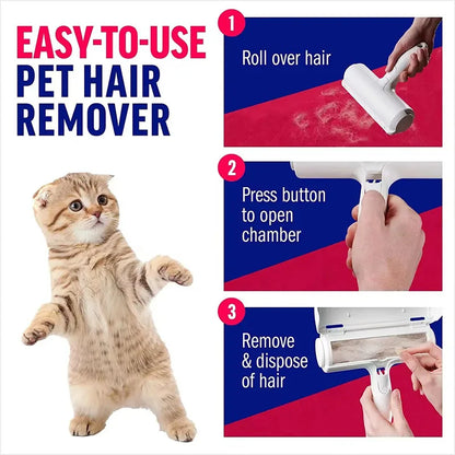 Self-Cleaning Pet Hair Roller