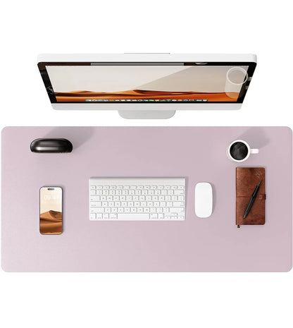 YSAGi Premium PU Leather Desk Mat: Non-Slip Waterproof Office Protector