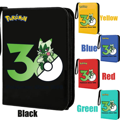 Pokemon 30th Anniversary 400 Zipper Album Card Storage Book