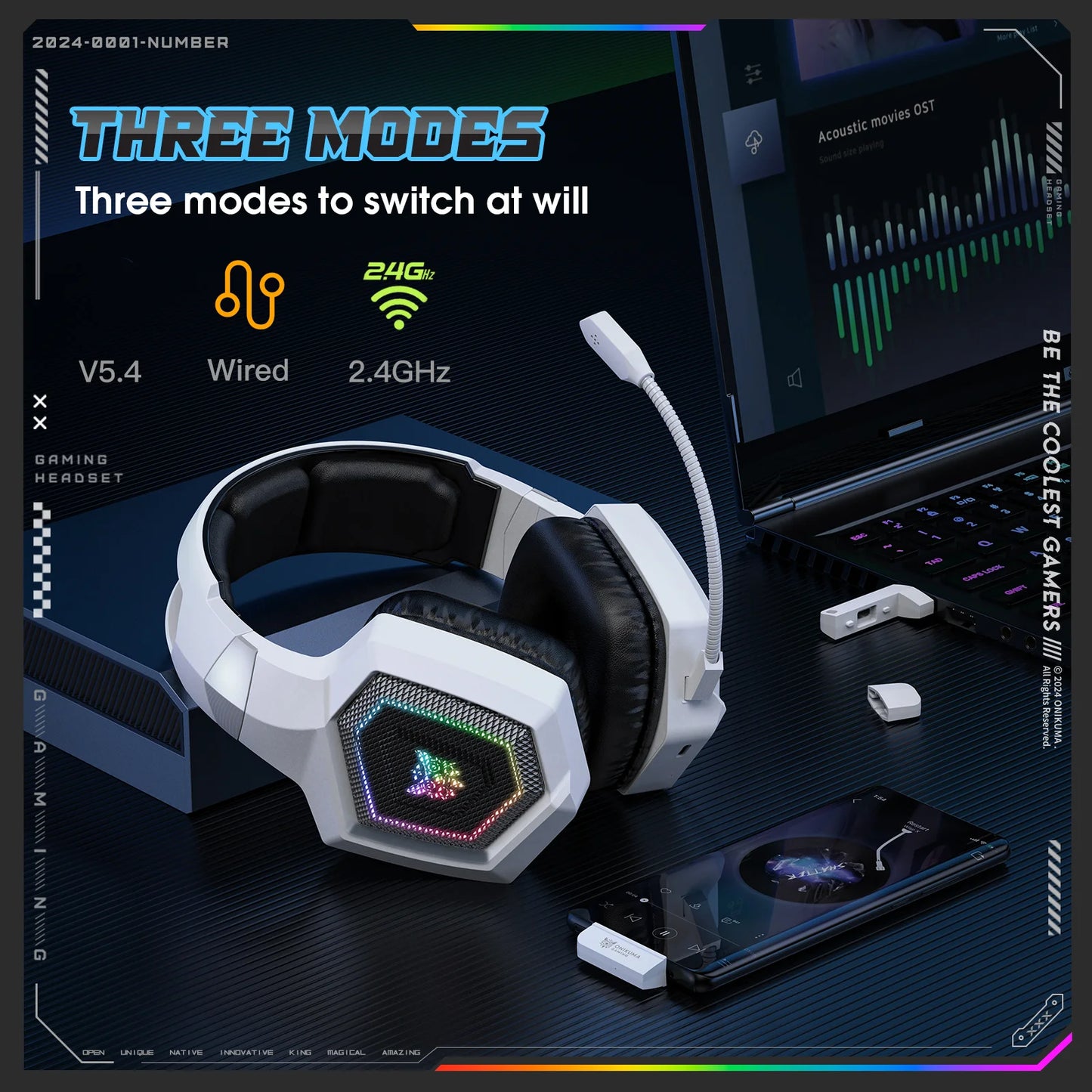 Wireless Gaming Headset Pro