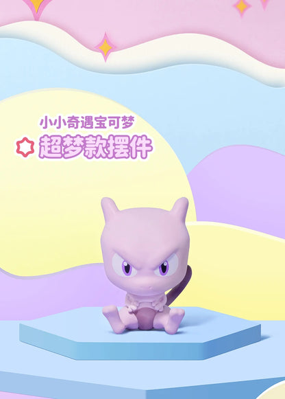 Pokemon Anime Blind BOX Poke Ball Action Figures Gengar Mewtwo Mini Mew Dolls FUNISM Original Genuine Model Ornament Toys Gift