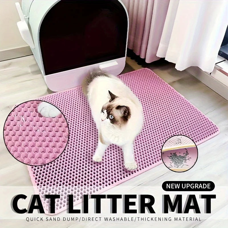 Large Honeycomb Cat Litter Mat