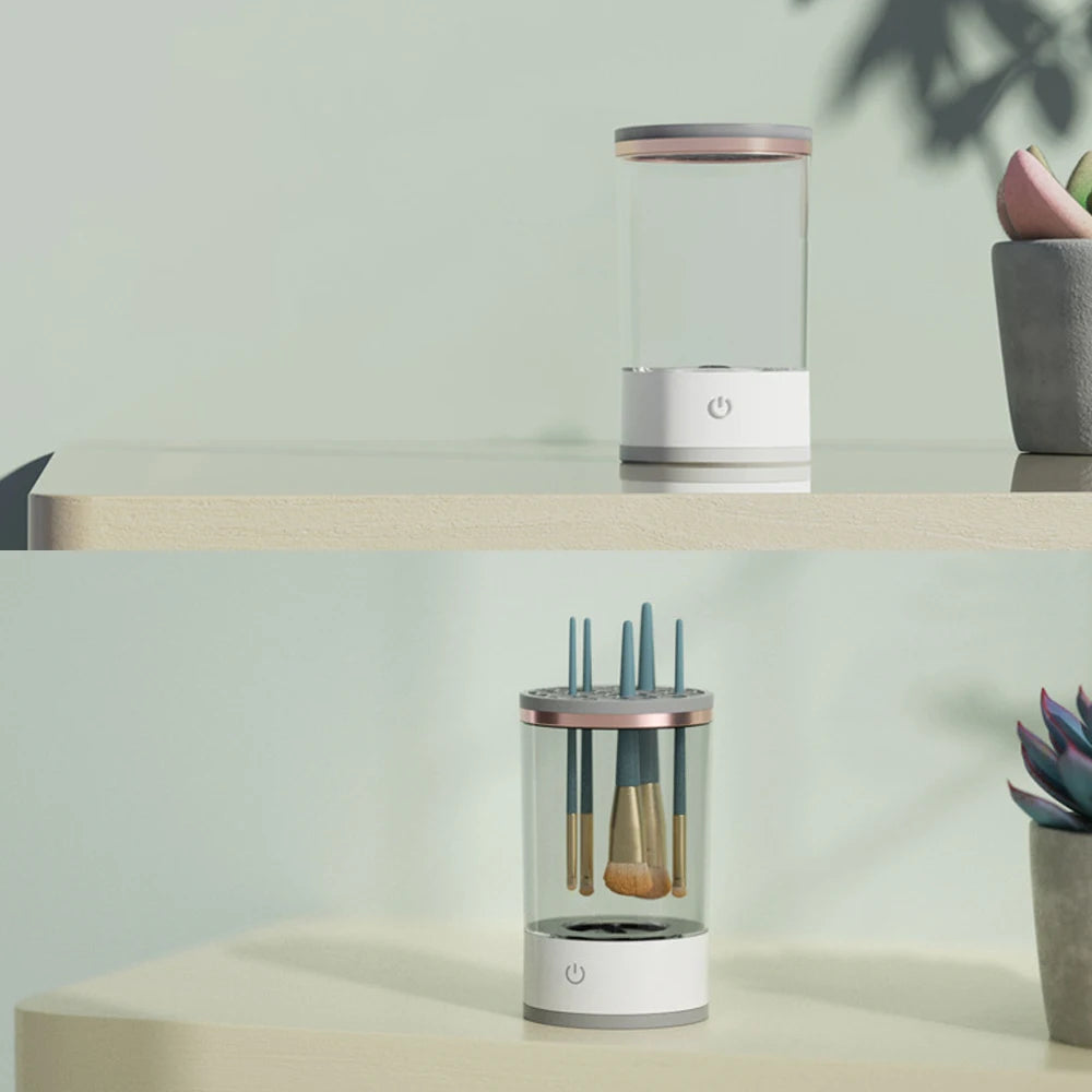 Electric Brush Cleaner.