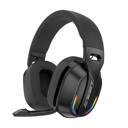 B500 RGB Bluetooth 5.4 Wireless Gaming Headset (Low Latency)