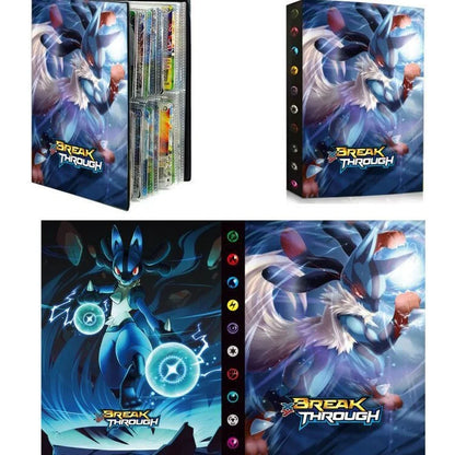 Pokemon Transparent Card Binder Album 4 Pocket 9 Pocket