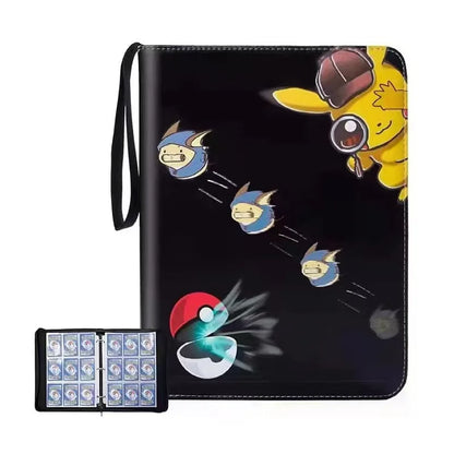 400 Pockets Anime Peripheral Pokemon Game Collection Card Book multiple styles Storage card holder Exquisite Kawaii Boy Toy Gift