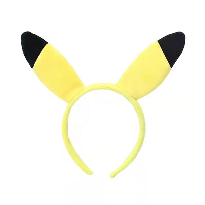 Pokemon Pikachu Cute Ears Hairbands Headwear Cosplay Performance Props Anime Figure Hairpins Birthday Party Supplies Kids Toys