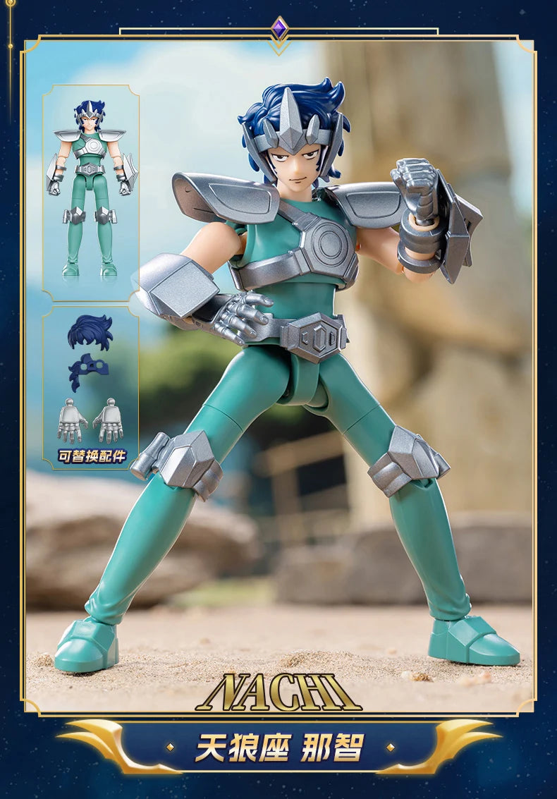 Original Blokees Saint Seiya Galaxy V1V2V03V4 Athena Aries Mu Aiolia Aldebaran Kiki Shiryu Lionet Ban FigureChildren ToysGift