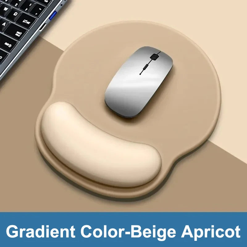 VAORLO Ergonomic Wrist Rest Mouse Pad: Soft Non-Slip Silicone Support