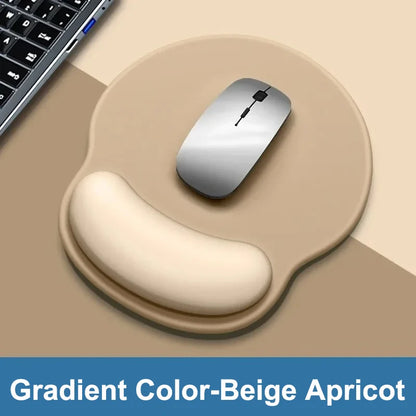 VAORLO Ergonomic Wrist Rest Mouse Pad: Soft Non-Slip Silicone Support