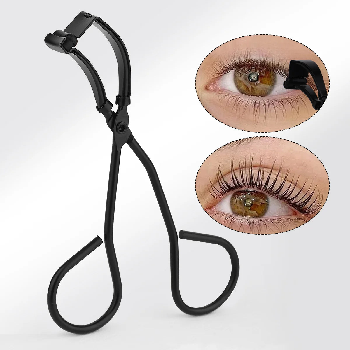 Stainless Steel Eyelash Curler.