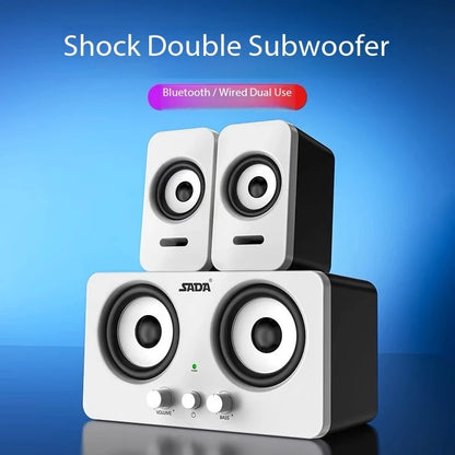 Computer Speakers with Subwoofer & 3D Surround Sound