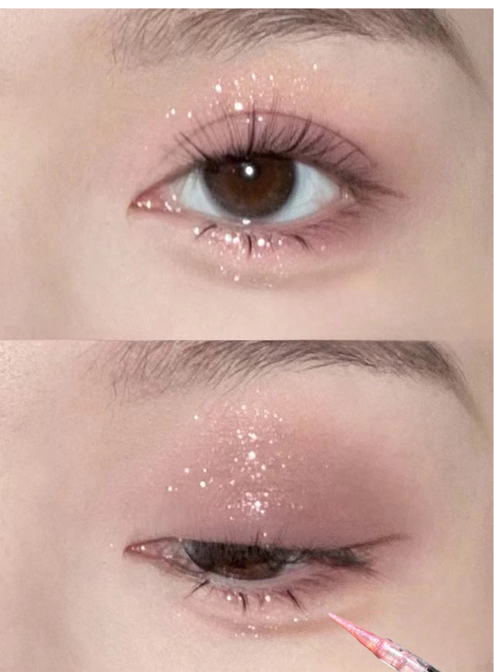Glitter Liquid Eyeshadow.