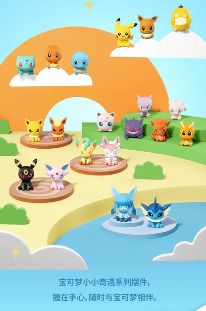 Pokemon Anime Blind BOX Poke Ball Action Figures Gengar Mewtwo Mini Mew Dolls FUNISM Original Genuine Model Ornament Toys Gift