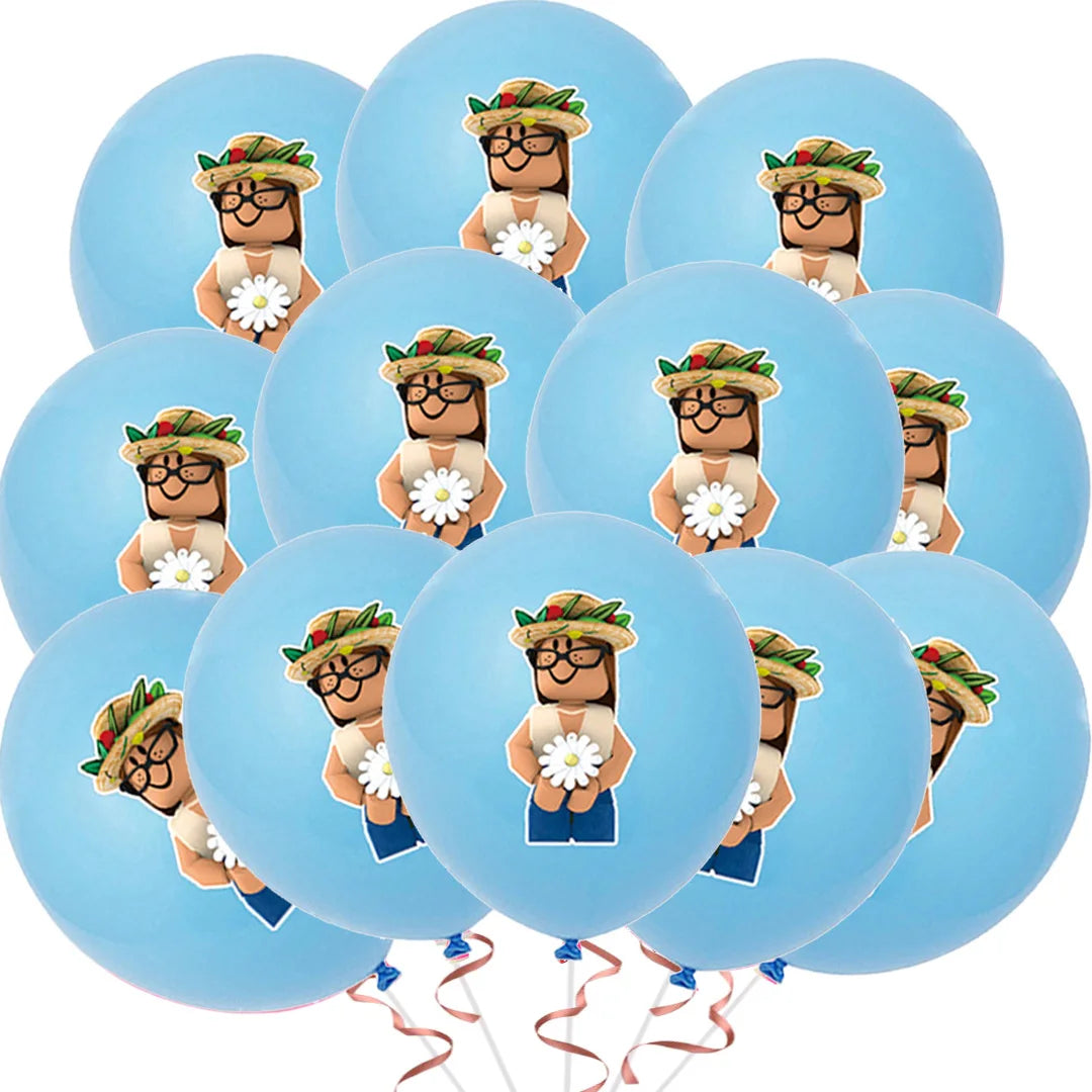 Roblox Birthday Number Balloon Set (32”)
