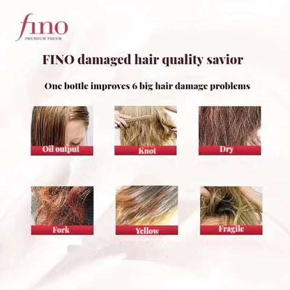 New fino Premium Touch Hair Treatment Essence Mask Repair + Nourish Dry & Damaged Hair 230g