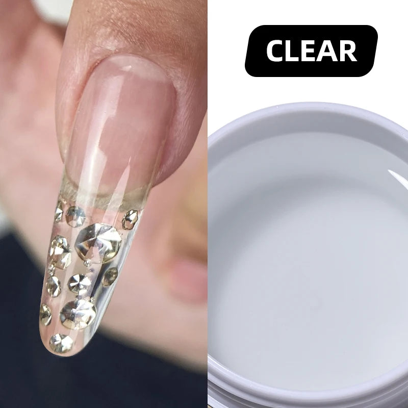 MSHARE 500g Liquid Acrylic Gel Acrygel TPO Hema Free Builder Nail Gel For Nails Extension Constuction Self Level Soak Off UV LED