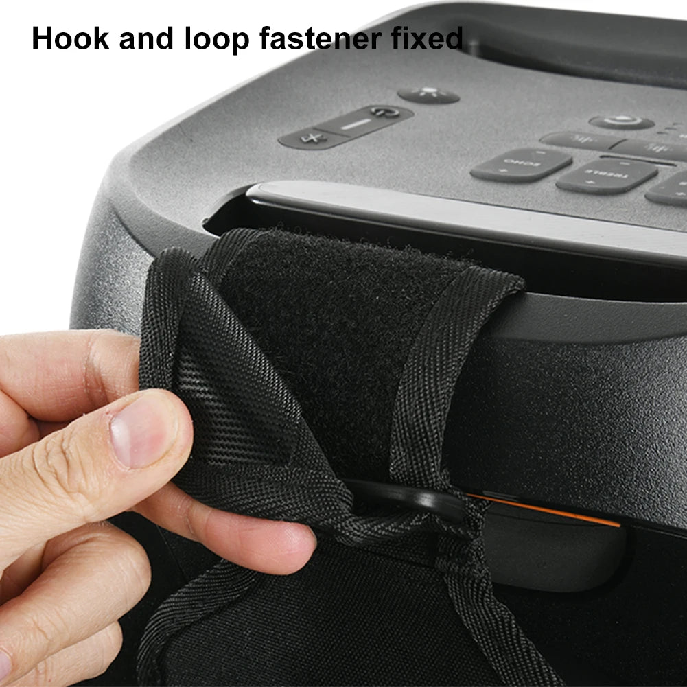 Mic Hanger Storage Holder Mic Organizer Bag Microphone Carrying Case for JBL PartyBox 110/120 Wireless Microphone