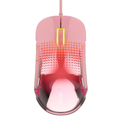 Ajazz AJ358 Wired Gaming Mouse Gift Ergonomic design universal mouse PMW3325 Engine Linear design Cool lighting system