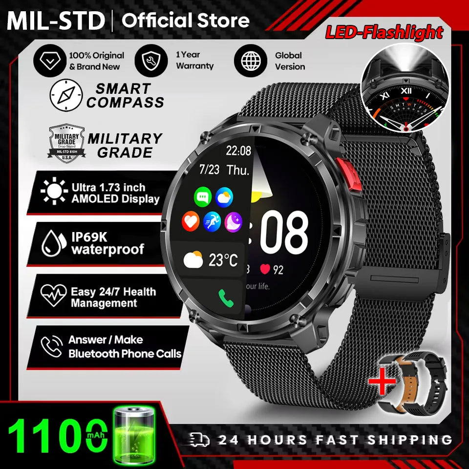 Rugged GPS Smartwatch