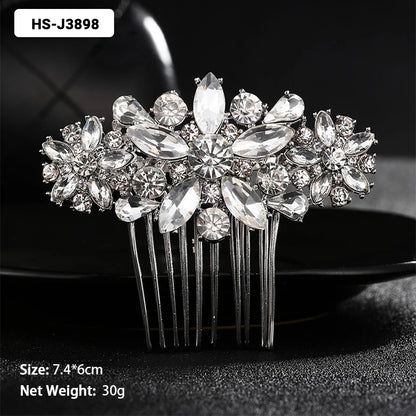 Crystal Bridal Hair Comb.