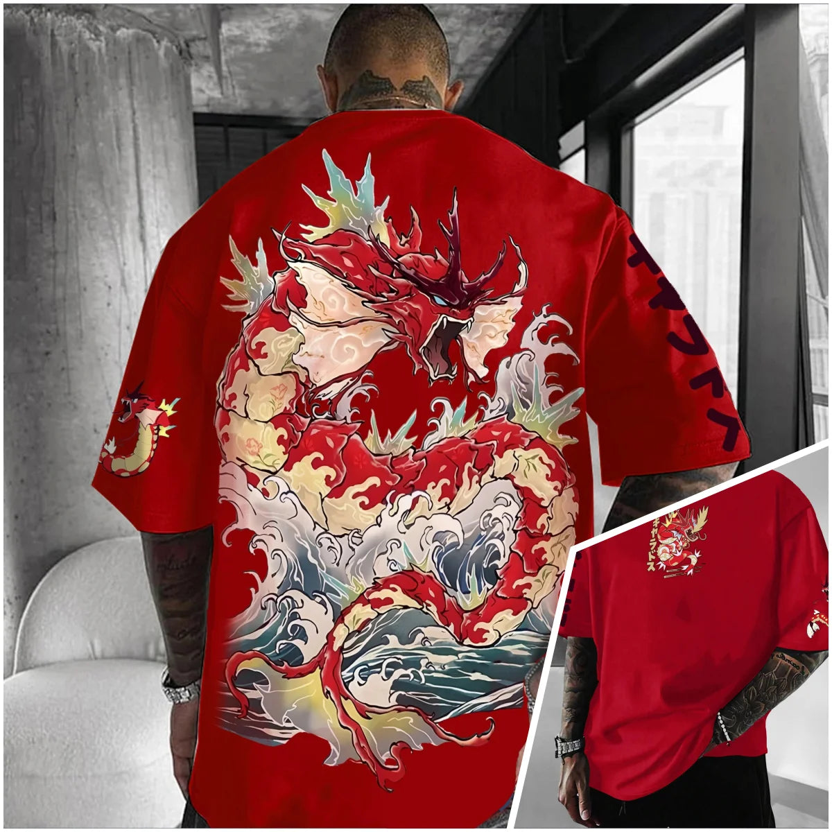 Bandai Pokémon World Harajuku Style Oversized Anime Print Adult Kids T-Shirts Summer Quick-dry Comfy Casual Light Plus Size