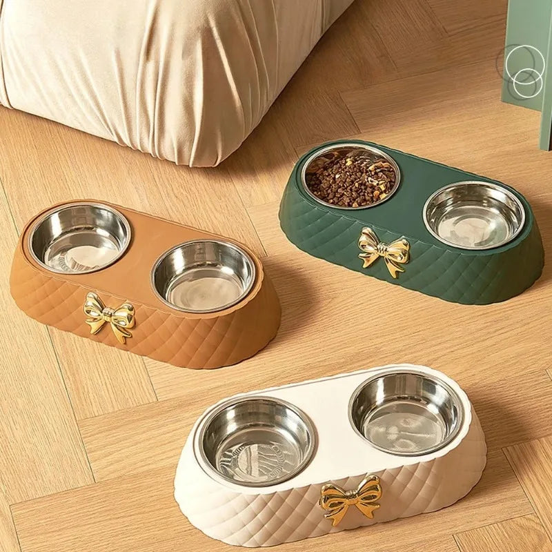 Pet Double Food & Water Bowl