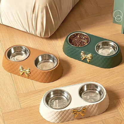 Pet Double Food & Water Bowl