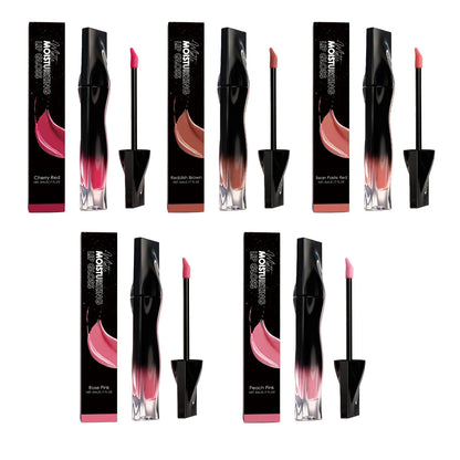 Premium Matte Lip Balm Smooth Matte Finish Reduce Dry Lines Lasting Pigment Natural Look Lightweight Moisturize 6-Color Lipstick