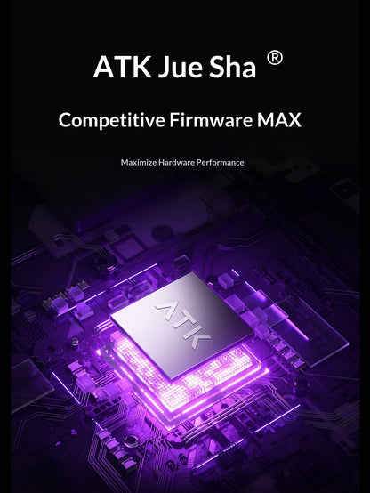 NEW ATK U2/V2 PAW3950 8K Wireless Gaming Mouse 3mode Double 39g Lightweight E-Sport Mouse Custom Accessory Computer Office Work