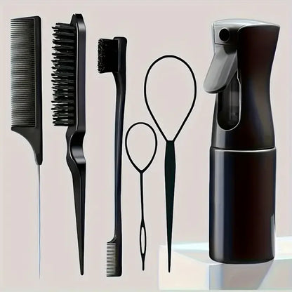 6pcs Hair Brush Setl.