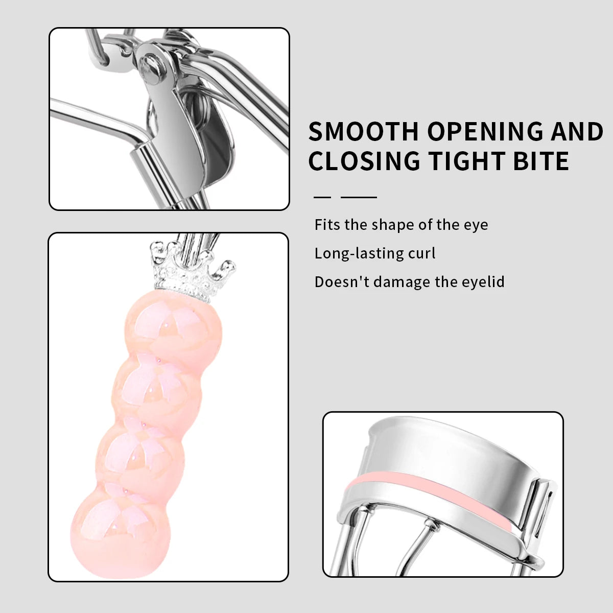 Ceramic Handle Eyelash Curler.