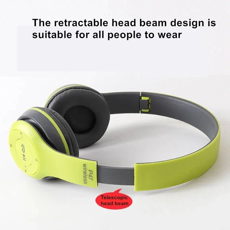 P47 Wireless Bluetooth Headphones