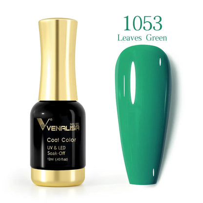 VENALISA Nail Gel Varnish TPO FREE Soak Off UV LED Organic Odorless Enamels Nail Art Colors 12ml 120Colors UV Gel Nail Polish