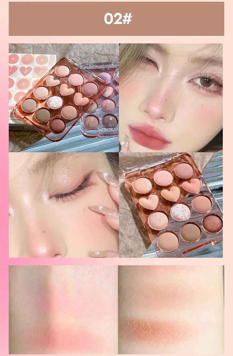 12 Color Love Palette.