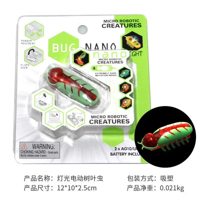 Pet Interactive Mini Electric Bug Cat Toy Kitten Escape Obstacle Automatic Flip Toy Battery Operated Vibration Beetle Supplies