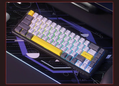 AJAZZ AK680 MAX/V2 Mechanical Keyboard HE Hall Effect Switch 60% 8k/1K RGB Wired/Wireless Gaming Rapid Trigger Magnetic Keyboard