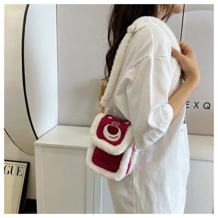 New Cute Pokemon Pikachu Plush Anime Bags Women’s Crossbody Bag Creative Cartoon Decoration Backpack Birthday Gifts Toys